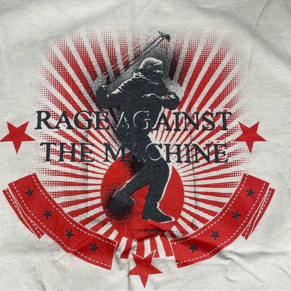 Vintage Rage Against The Machine Short Sleeve T-Shirt - Picture 3 of 7